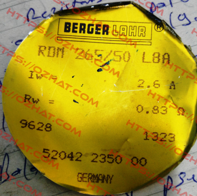 RDM 265/50 L8A obsolete no replacement Berger Lahr (Schneider Electric)