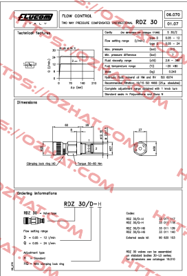 RDZ30D-HG Flucom