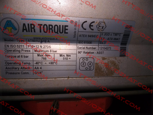 SC01200-6UF10F1227AZ Air Torque