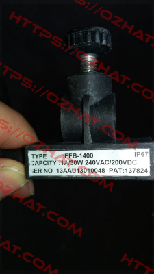 Type:EFB-1400 S/N:13AAU13010048 Finetek