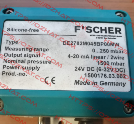 DE2782M045BP00MW Fischer