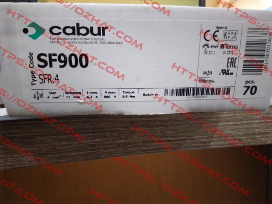 SF900 Cabur