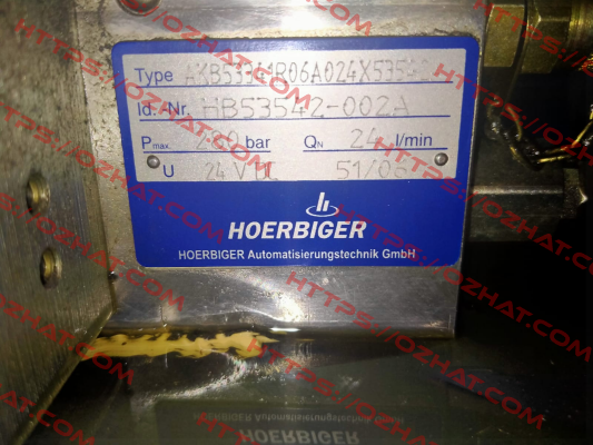 HB53542-002A Hoerbiger