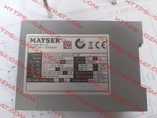 SG-EFS 104 ZK2/1 Mayser