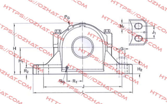 SAF 23032 K-TIMKEN Timken