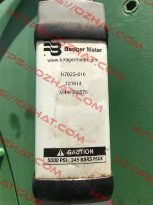 H702S-010 Badger Meter