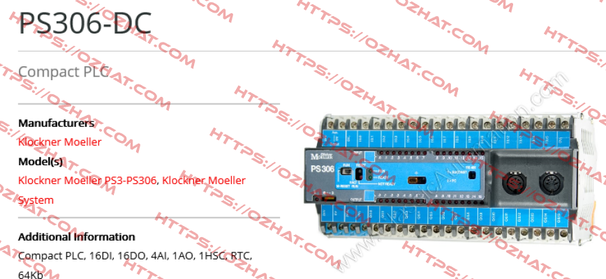 PS306-DC Moeller (Eaton)