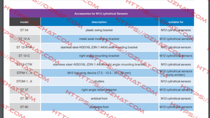 804ST0000120, Type: ST37 Micro Detectors / Diell