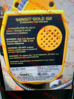 GOLD 2  S/N:G2 33900 Sensit