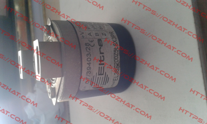 EL38F200Z5L8x3PR S/N: 07/39403/28 Eltra Encoder