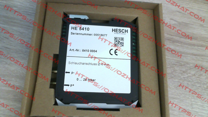 P/N;5410 0004; Type:HE 5410 Hesch Automation