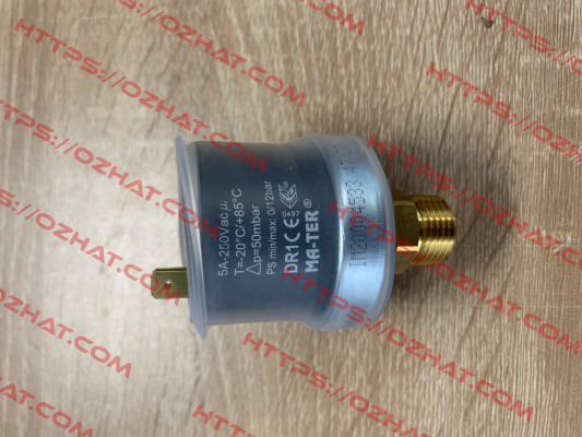 differential pressure switch DR1 MA-TER