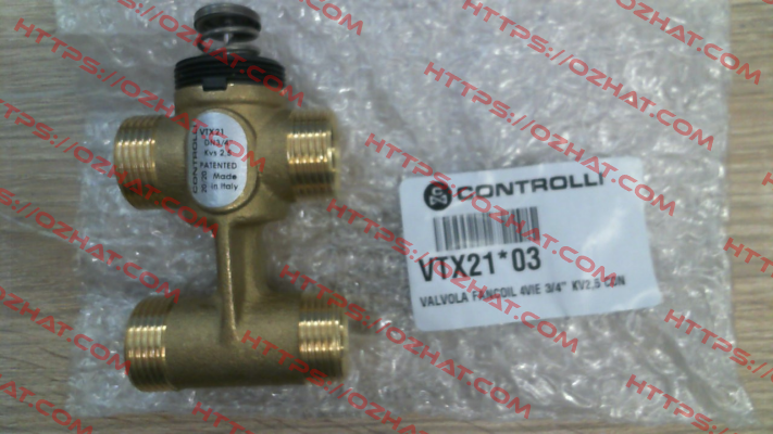 VTX21 3/4" (2.5) iSMA CONTROLLI