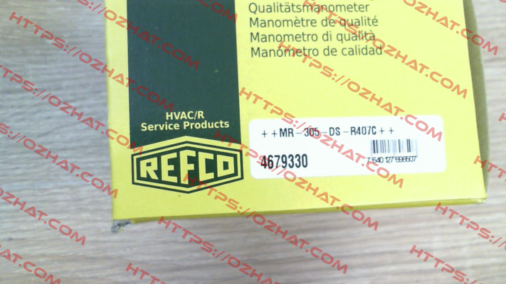 p/n: 4679330, Type: ++MR-305-DS-R407C++ Refco