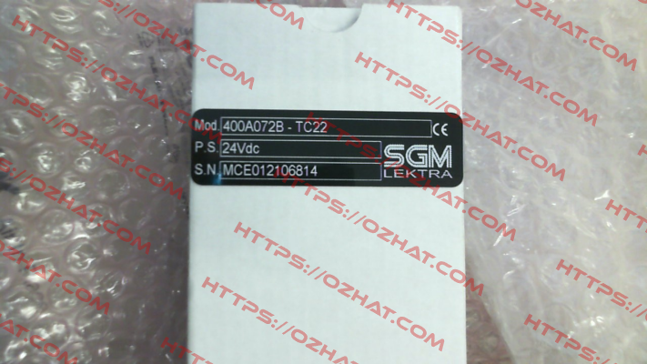 TC22 - 4÷20mA - 24Vdc - RS485 (400A072B) Sgm Lektra