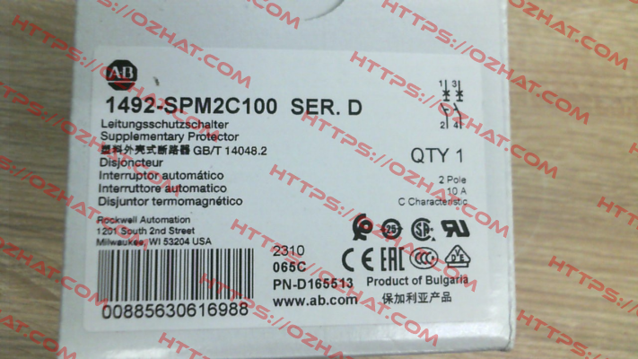 1492-SPM2C100 Allen Bradley (Rockwell)