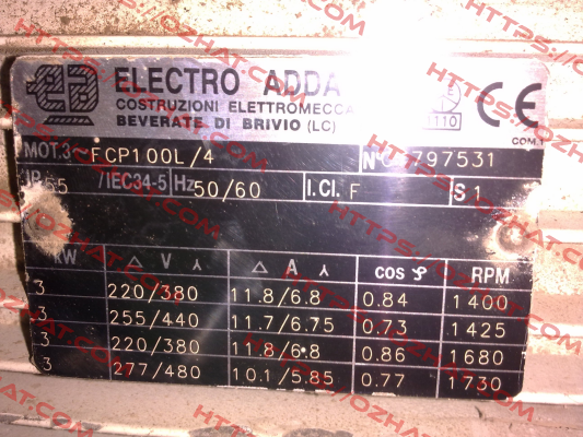 F CP100L/4 Electro Adda