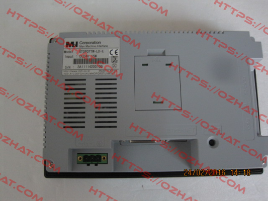 XTOP07TW-LD-E  alternative for XT0P07TW-UD-C S/N: 1104114020068 M2I