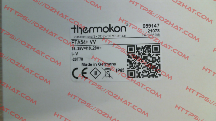 FTA54+ VV / 659147 Thermokon