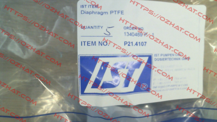 P21.4107  (Mechanical Diaphragm for MD49S6 F ZCA2VL) Obl