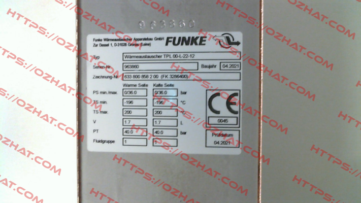 TPL 00-L-22-12 Funke