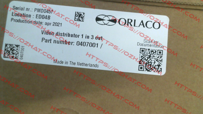 0407001 Orlaco