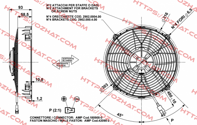 58109 ( F23-24L8203-04S) Comex