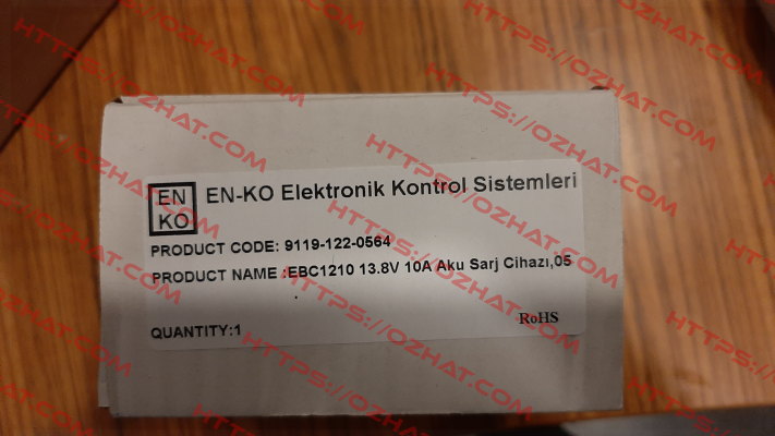 EBC 1210 12V 10A Battery Charger ENKO Elektronics