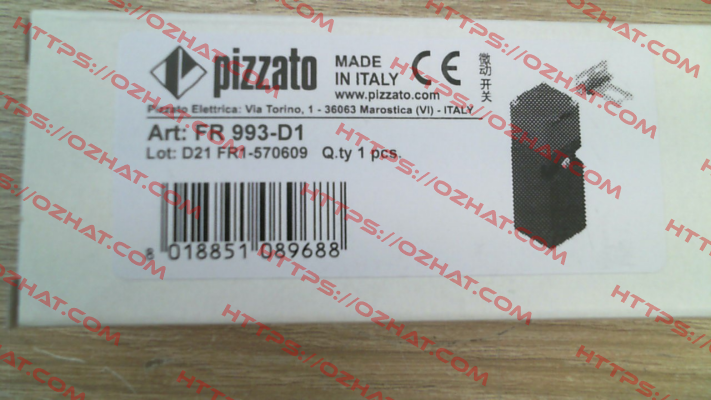 FR 993-D1 Pizzato Elettrica