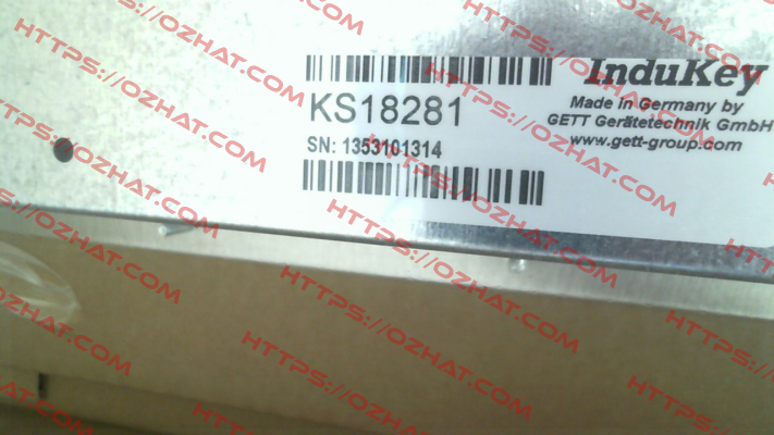 P/N: KS18281 Type: TKS-105c-TB50oF80-MODUL-USB-US InduKey