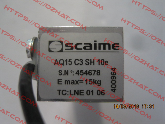 P/N: 400964, AQ15 C3 SH 10e Scaime