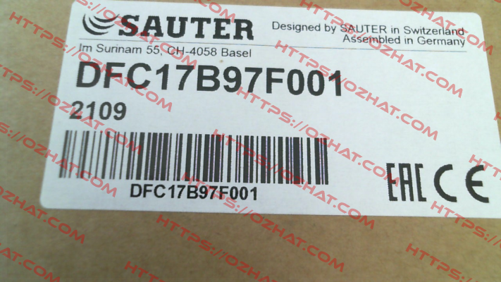 DFC17B97F001 Sauter