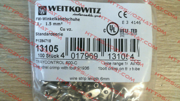 13105 (1 pack 100 pcs) WEITKOWITZ