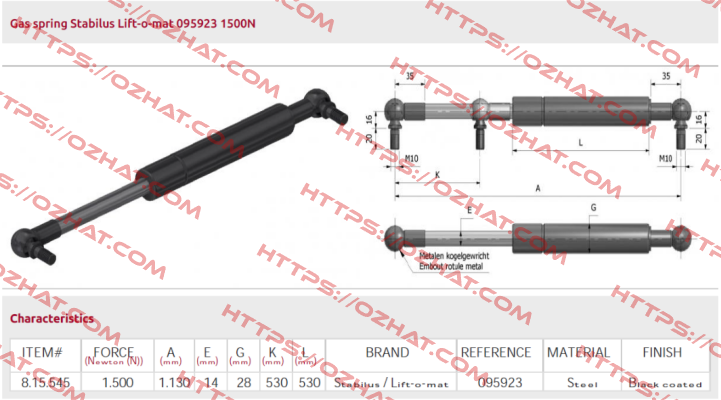 095923 Stabilus