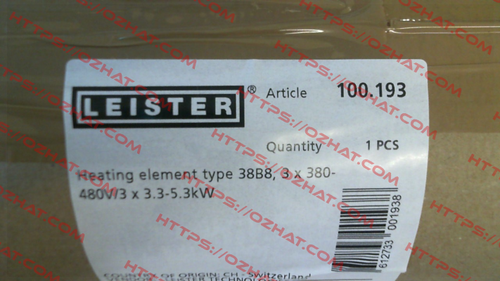 100.193 Typ 38B8 Leister