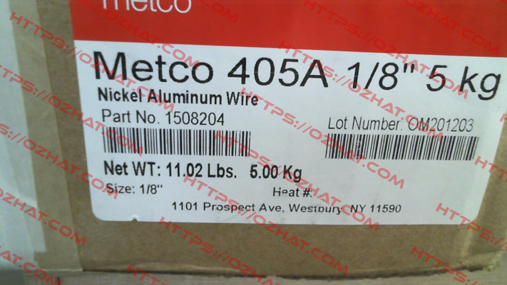 METCO 405A 1/8" 5 kg  (1508204 (Werk 1000)) Oerlikon Metco