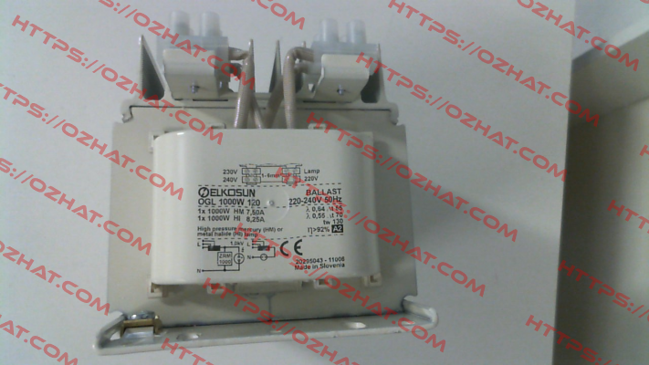 OGL 1000W 120 Tridonic