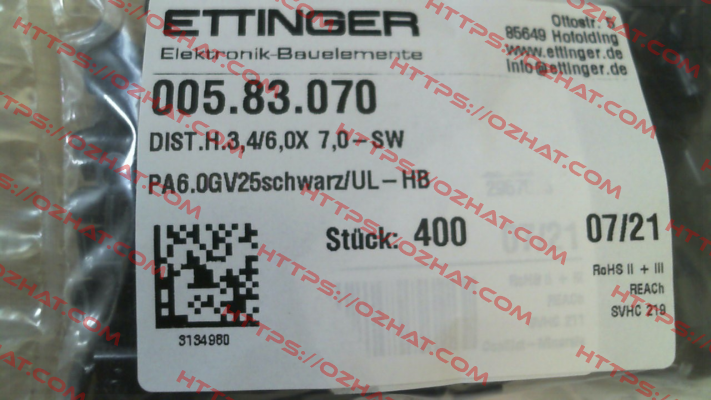 005.83.070 Ettinger