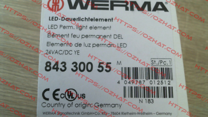 843.300.55 Werma