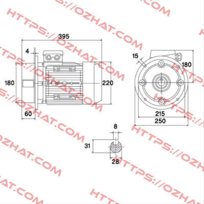 CHT 112 M6 B5 / IE3 Elvem