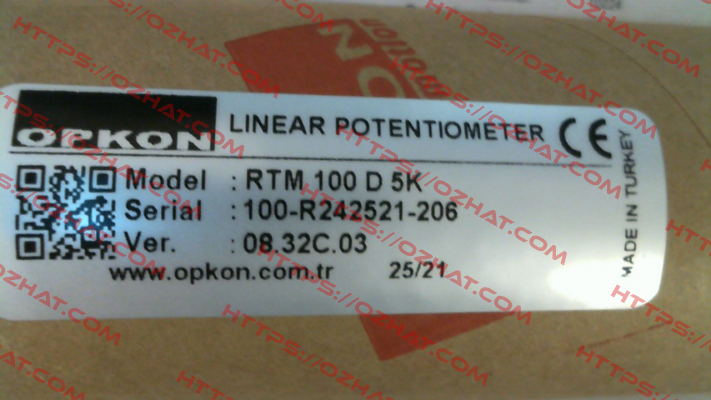 RTM 100 D  5K Opkon