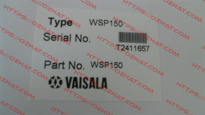 WSP150 Vaisala