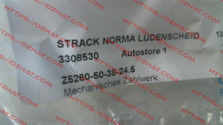 12606 / Z5260-50-38-24.5 Strack