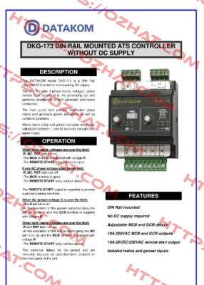 DKG-173 DATAKOM
