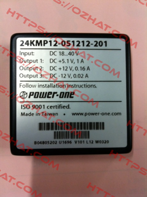 24KMP12-051212-201  Bel Power Solutions