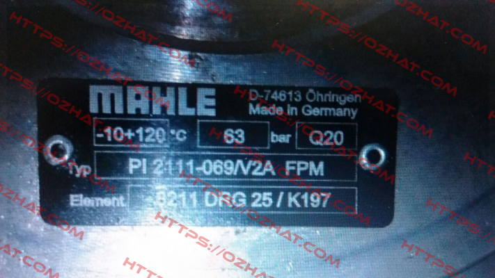  PI2111-069 FPM / V2A  MAHLE