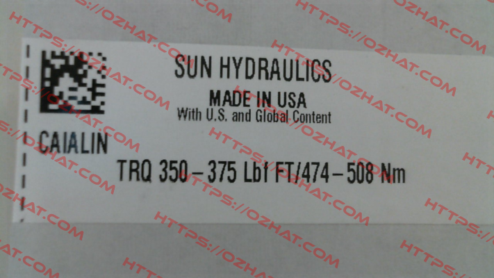 CAIA-LIN Sun Hydraulics