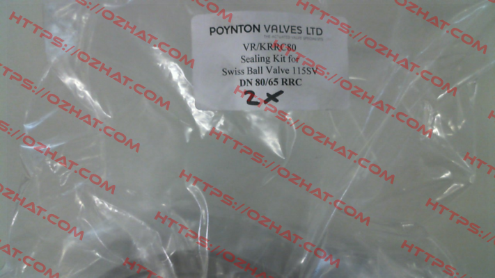 seal kit for valve 2566 DN80/65 Valtaco