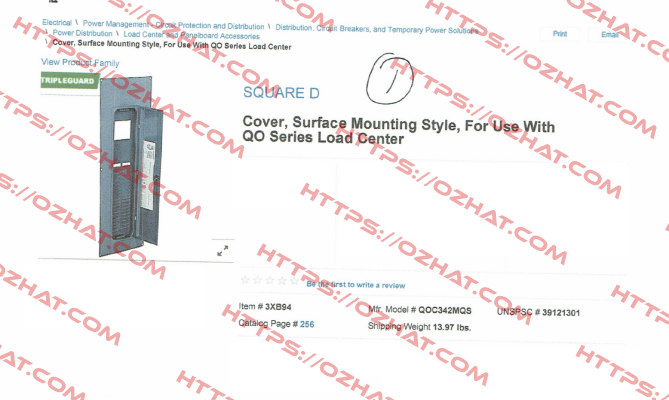 QOC342MQS Square D (Schneider Electric)