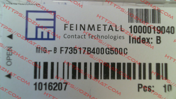 F73517B400G500C FEINMETALL